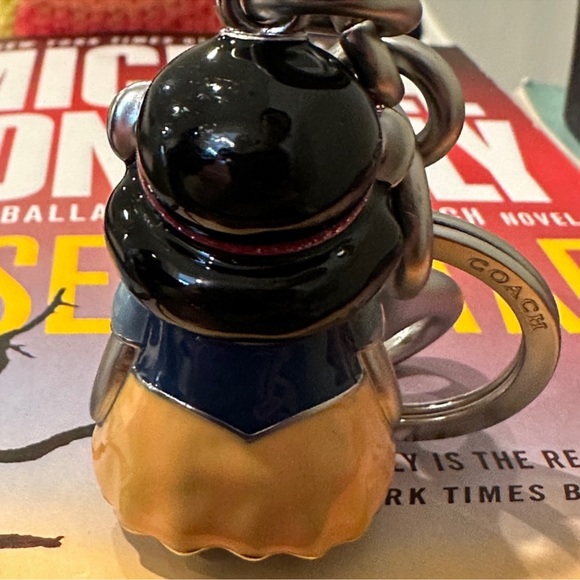 DISNEY X COACH DISNEY PRINCESS SNOW WHITE BEAR BAG CHARM KEYCHAIN NWOT - Picture 3 of 7